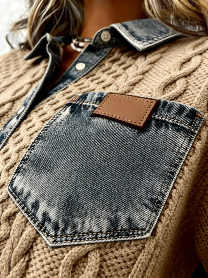 Camisa Verona Knit | Llevá estilo relajado con textura premium