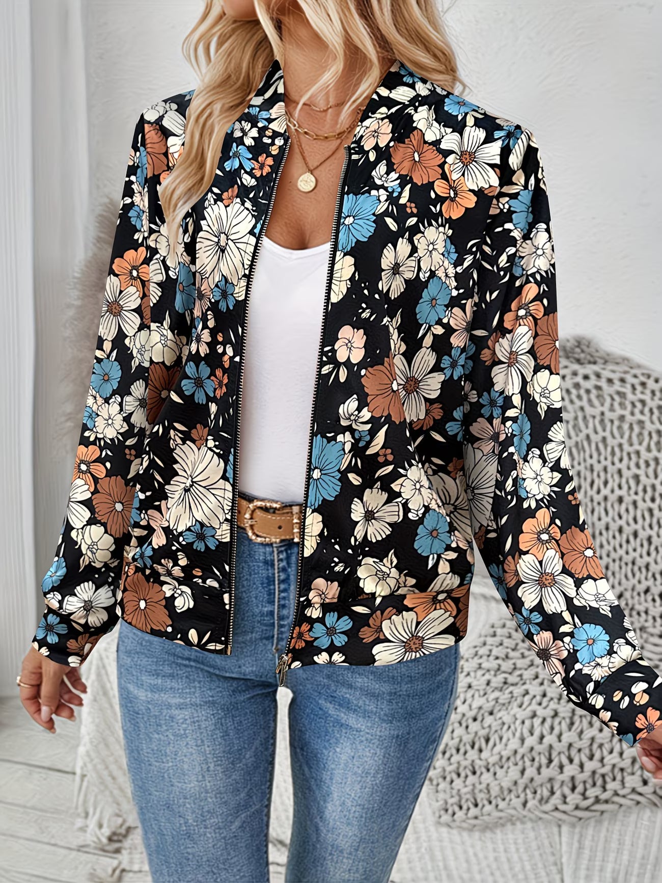 Chaqueta Floral Primavera | Llevá elegancia ligera