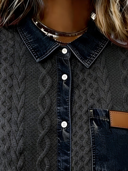 Camisa Verona Knit | Llevá estilo relajado con textura premium